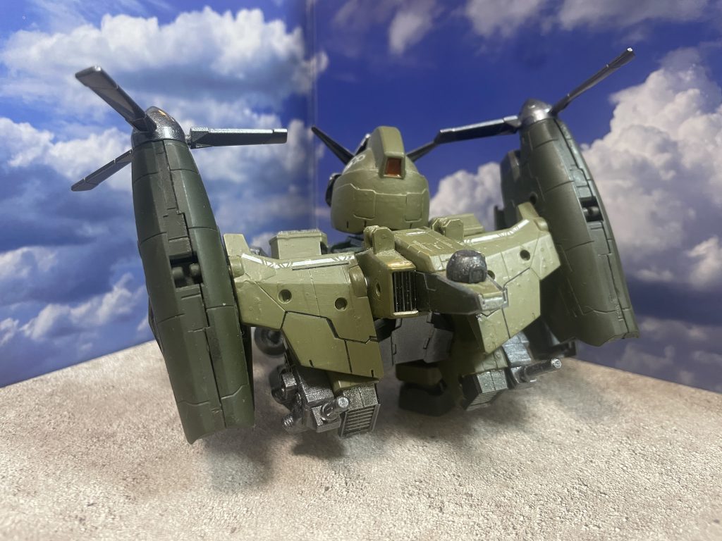 バックショットでパーツの正体判明デカールはまさかの100均！上層部にモデラーがいると踏んでます！素晴らしい👍