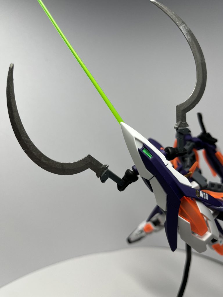 びっくりギミックビームサーベルも出たりキュリオスのシールドみたいになりましたw