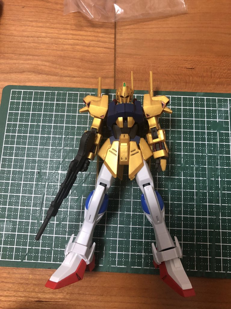 制作過程。こんな感じで脚部だけ変更しようかと考えてました。