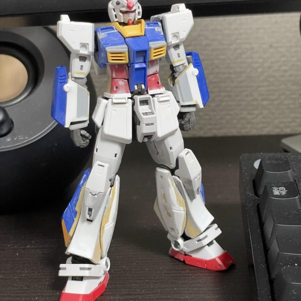 まだ終わらんよ。早く完成させろとガンダムが言っている…（2枚目）
