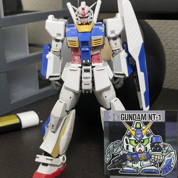 まだ終わらんよ。早く完成させろとガンダムが言っている…（1枚目）