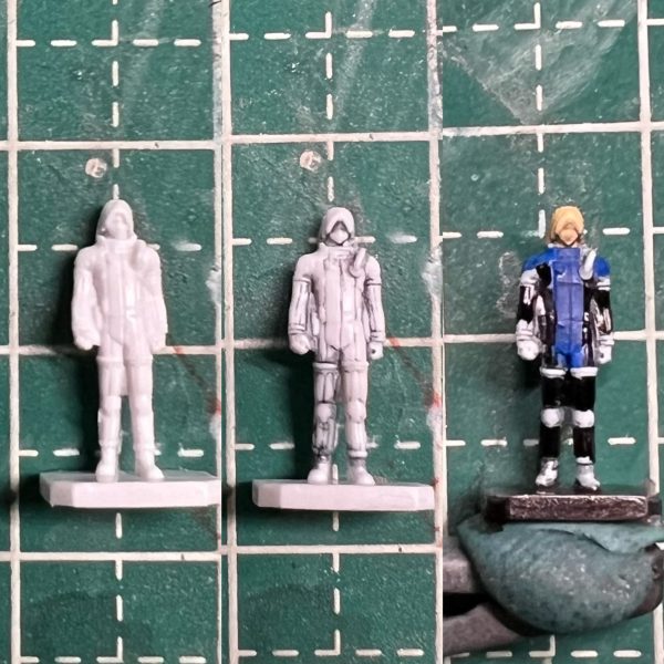 今日のパイロット塗装