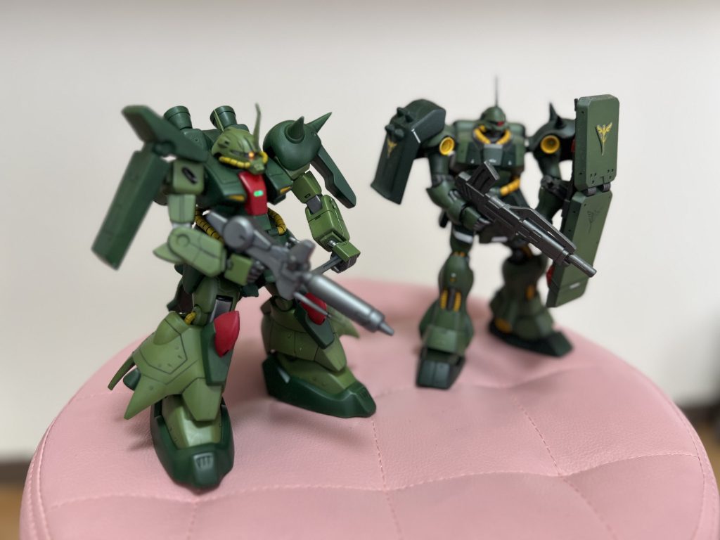 大好きなギラドーガとのツーショット。下半身のマッシブなところが特徴的ですね。