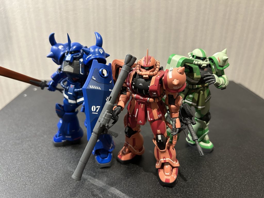 HGUC グフ–4枚目/制作者：monjirou