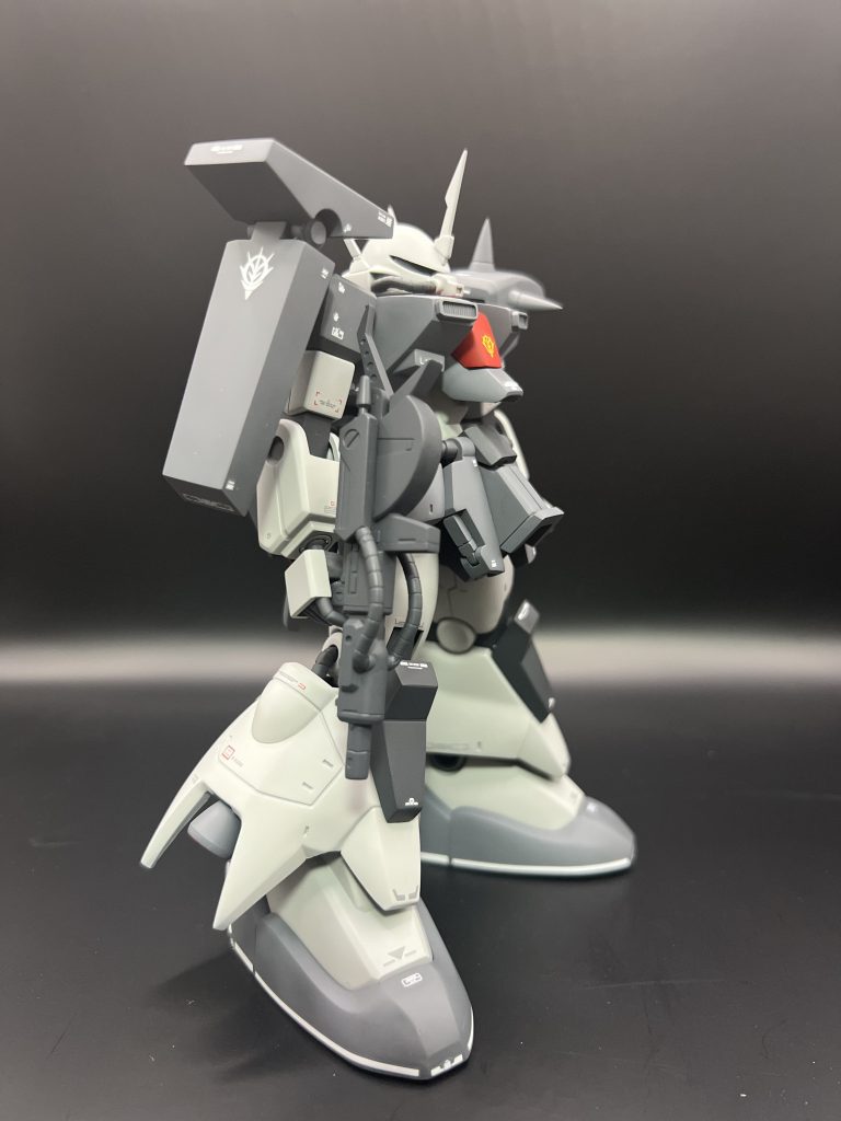 銃のダクトは本当は赤ですが、主張しすぎだったため、周りと合わせてグレーに(塗り忘れた言い訳です。)。