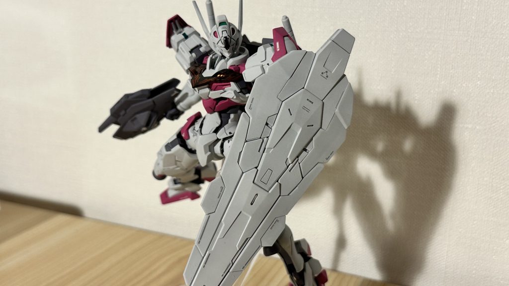 シールドは展開しないことにしました。(塗装が剥げることが怖くて、、)