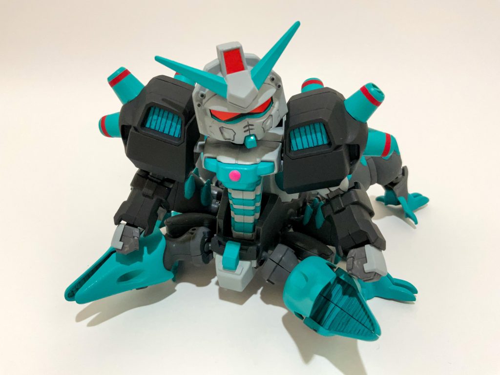 BB戦士 デビルガンダム（初音ミクカラー)