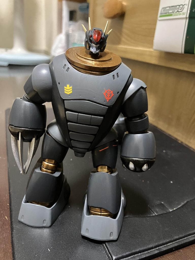 許してもらおうとは、思わんけどつい出来心で、ズゴックはんが，ええ感じやったから，行けると思てしもてん。