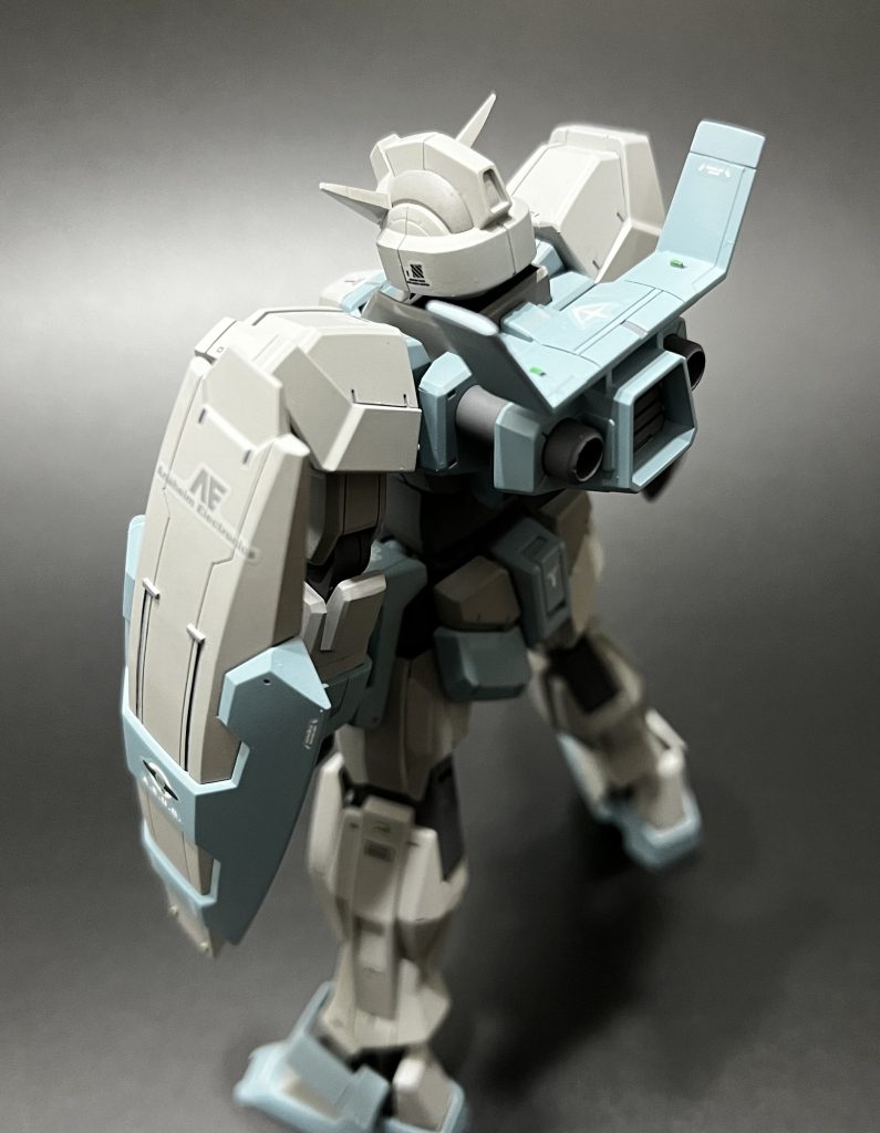 バックバックパックの造形がとてもカッコいい素組でも色分け良くて、ホレてしまい予定にありませんでしたが製作することに