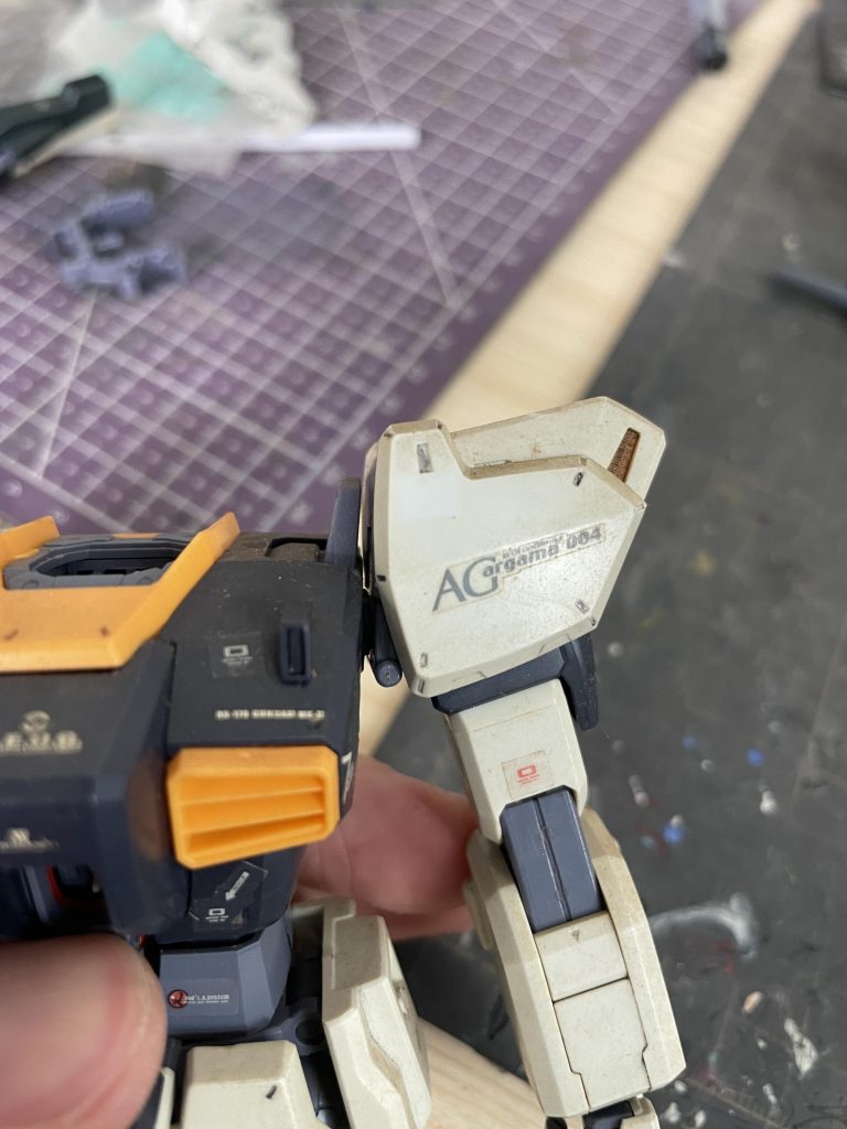 MG アムロ専用ガンダムMk-Ⅱ–3枚目/制作者：Asian