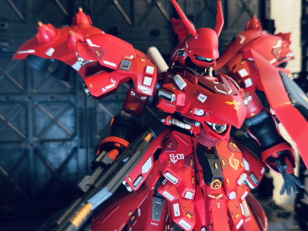 以前に作ったMGとHGをミキシングしたナイチンゲールもお気に入りですが、このHGSDナイチンゲールも満足いく仕上がりになりました。