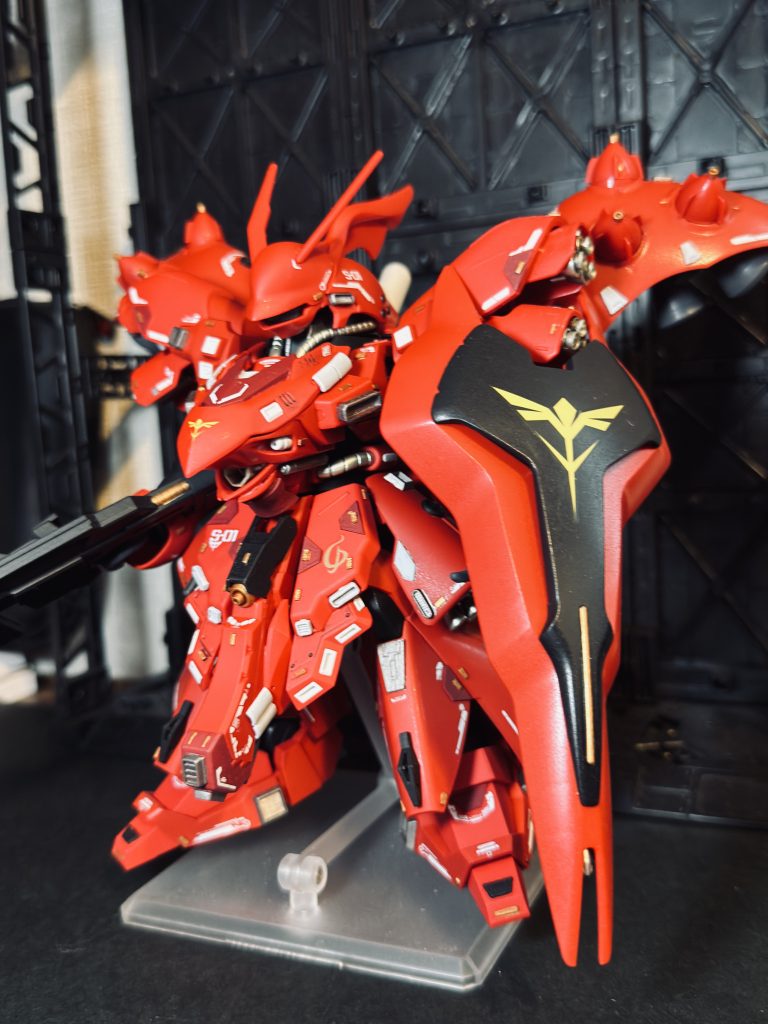 SDとしては等身が伸びているので、ナイチンゲールの重MS感がカッコよく再現できている気がします。