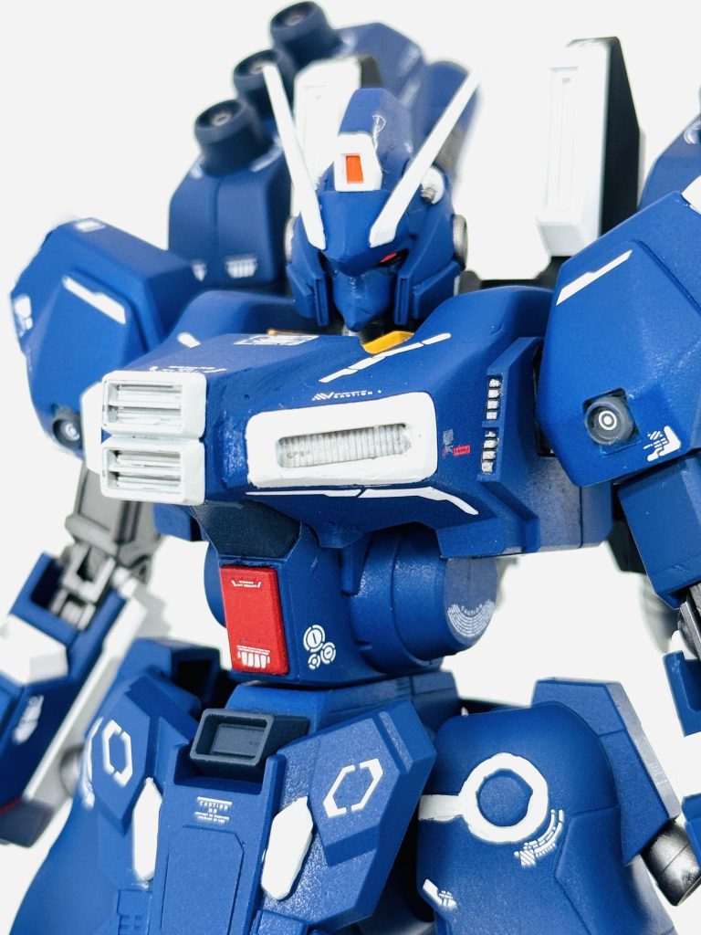 顔がなかなかMk-Vのような悪そうな顔にならず苦戦しました。