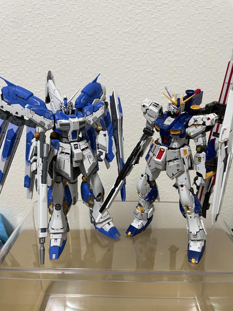 最後に以前投稿した福岡νガンダムと一緒に。 ご覧いただきありがとうございました。