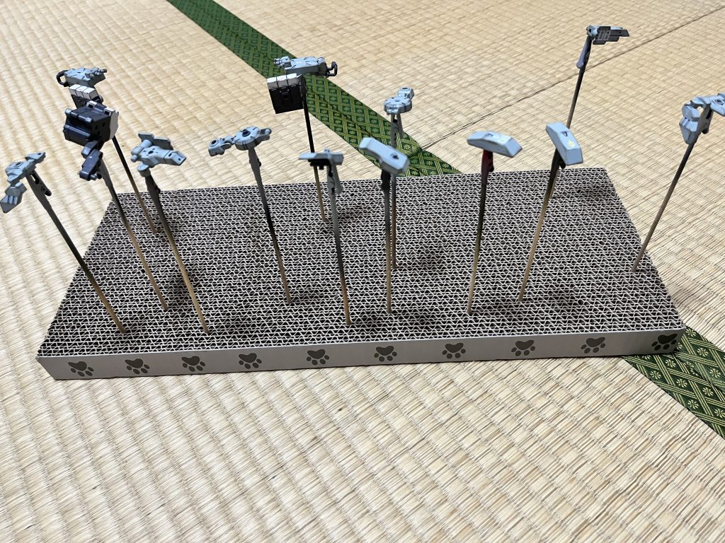 そして。。。オリジナルアーマー製作中