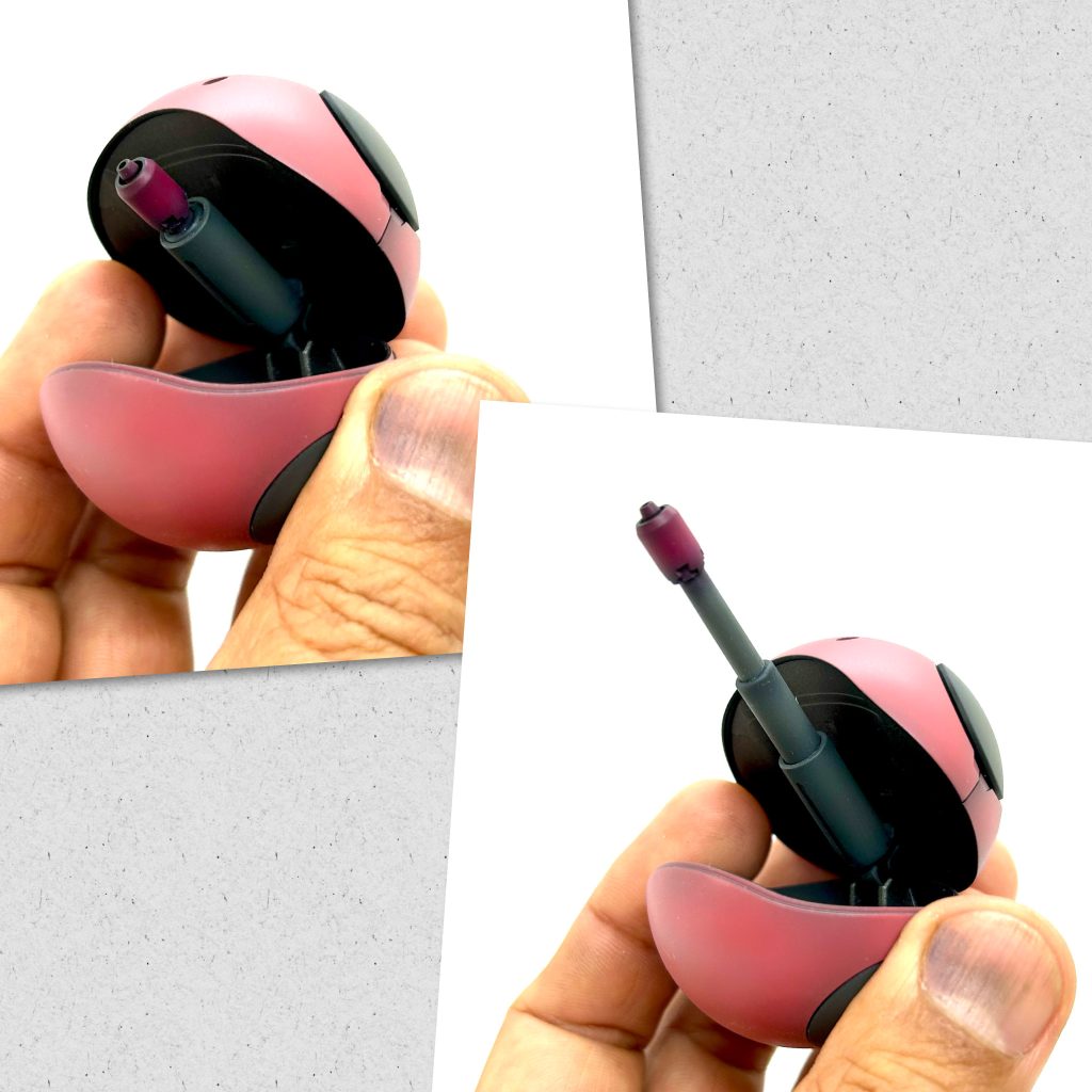 脱着式にしたらイイのに…  変なところにこだわってしまうのも趣味人の矜持😌