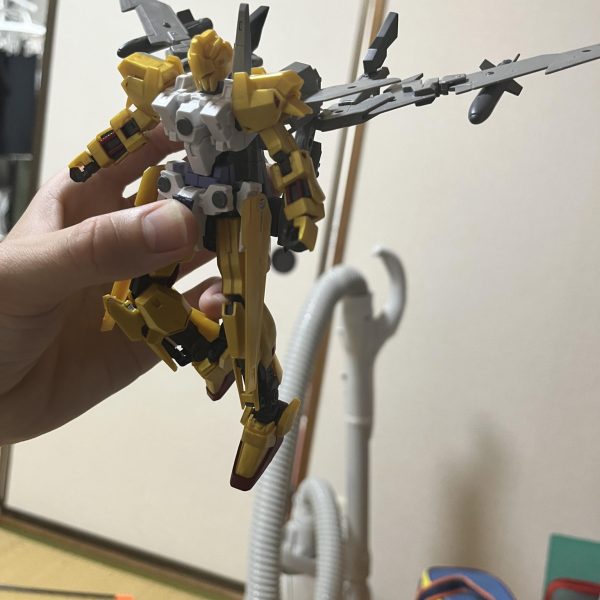 だいたい完成👍なんとか変形できた。。。（2枚目）