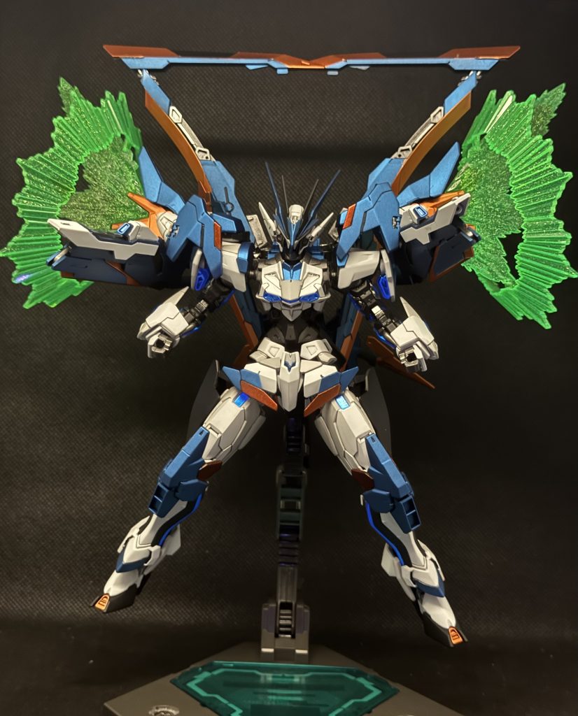 フルバーストアークバスターソードでターンデルタ風に出来るのはお気に入りポイント(フルバーストなのに推進力上げてるみたいになってますが出力上げてるって事で)