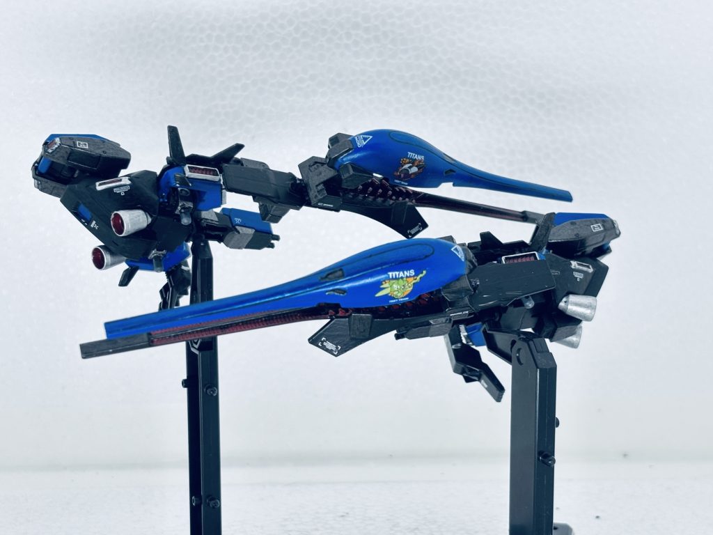 指名手配をされているモーガンは、ティターンズ残党軍と接触出来ないまま月日は流れてゆく。ティターンズ残党軍はついにサイコフレームをサイコプレートと言う武装へと昇華、Gドアーズと言うニュータイプ専用MSを完成させた。しかし、ティターンズ掃討作戦に従事するロンドベル隊の攻撃の前に敗北、モーガンの研究仲間で親友のロジャーは間一髪、プリムローズで脱出に成功、モーガンと再開を果たすのである。