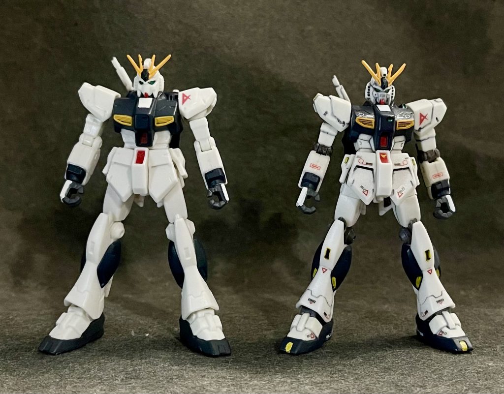 続いて、無加工状態のものとの比較。