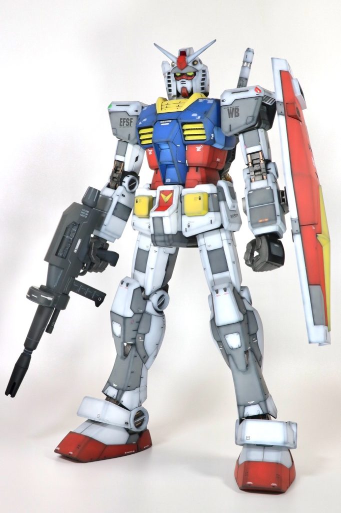 実は完成時は足のグレー多めでした…完成後見れば見るほど足だけでも塗り直したいと思って塗り直しました🥺