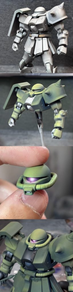 HG ザク改–3枚目/制作者：cat00128