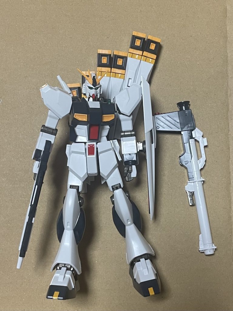 ちなみに昔素組で作って放置していた状態がこれです🤣