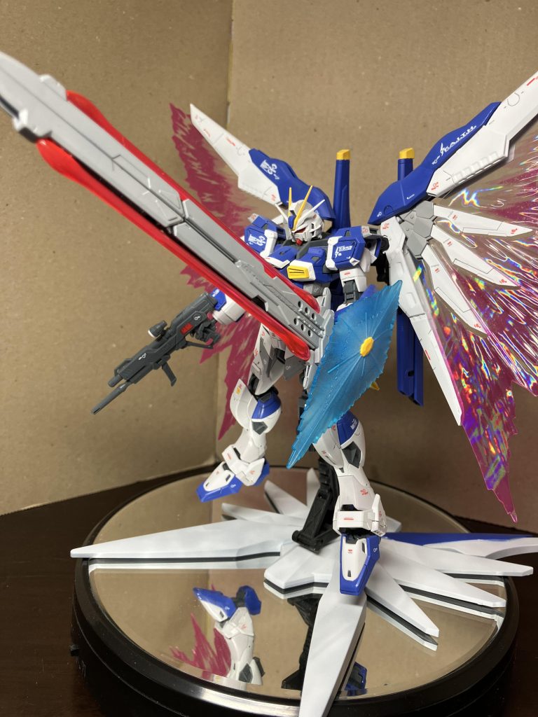 アロンダイトは2本連結させてみました。本体へのマウントはできませんが、、、