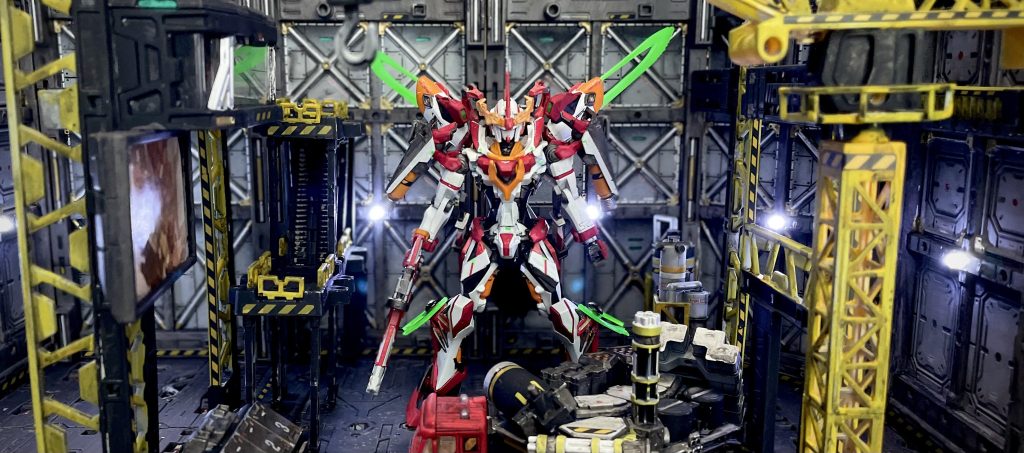 作成した格納庫と