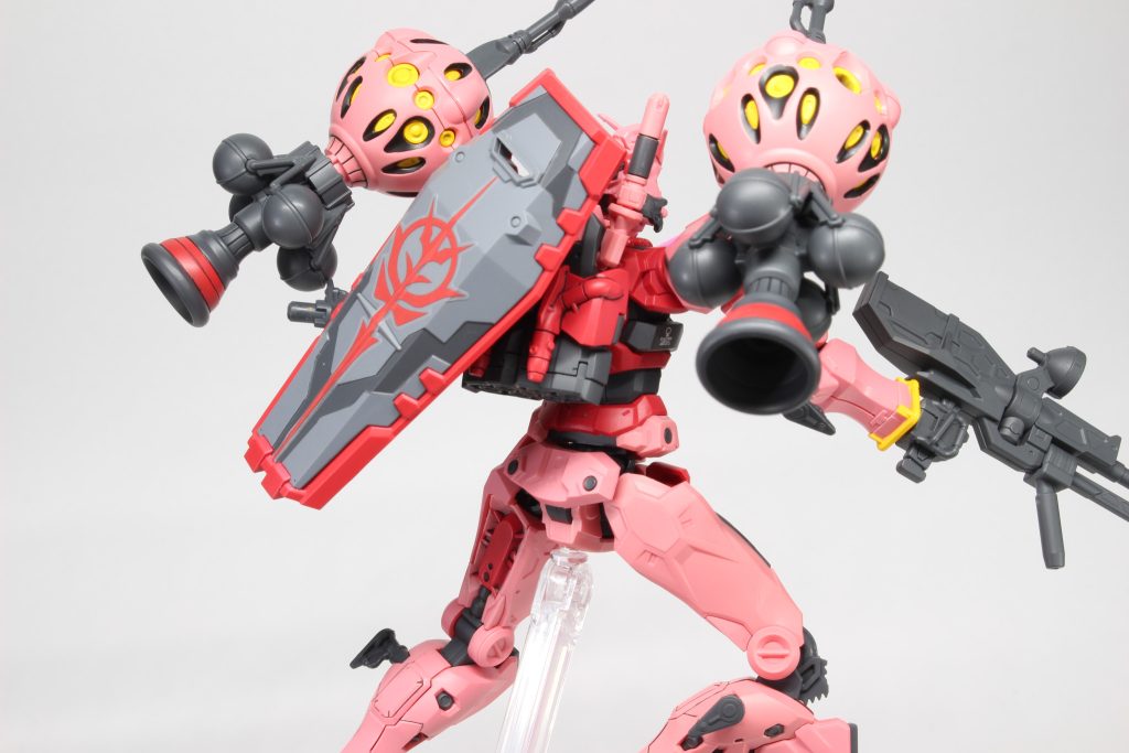 HG 赤いガンダム GQuuuuuuXより–3枚目/制作者：主夫プラ工房