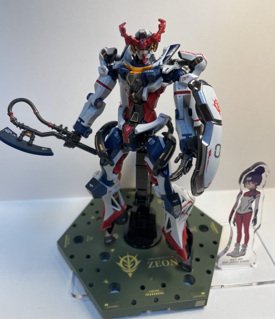 最後はマチュと(gundam-kao3)最後までご覧いただきありがとうございました^_^