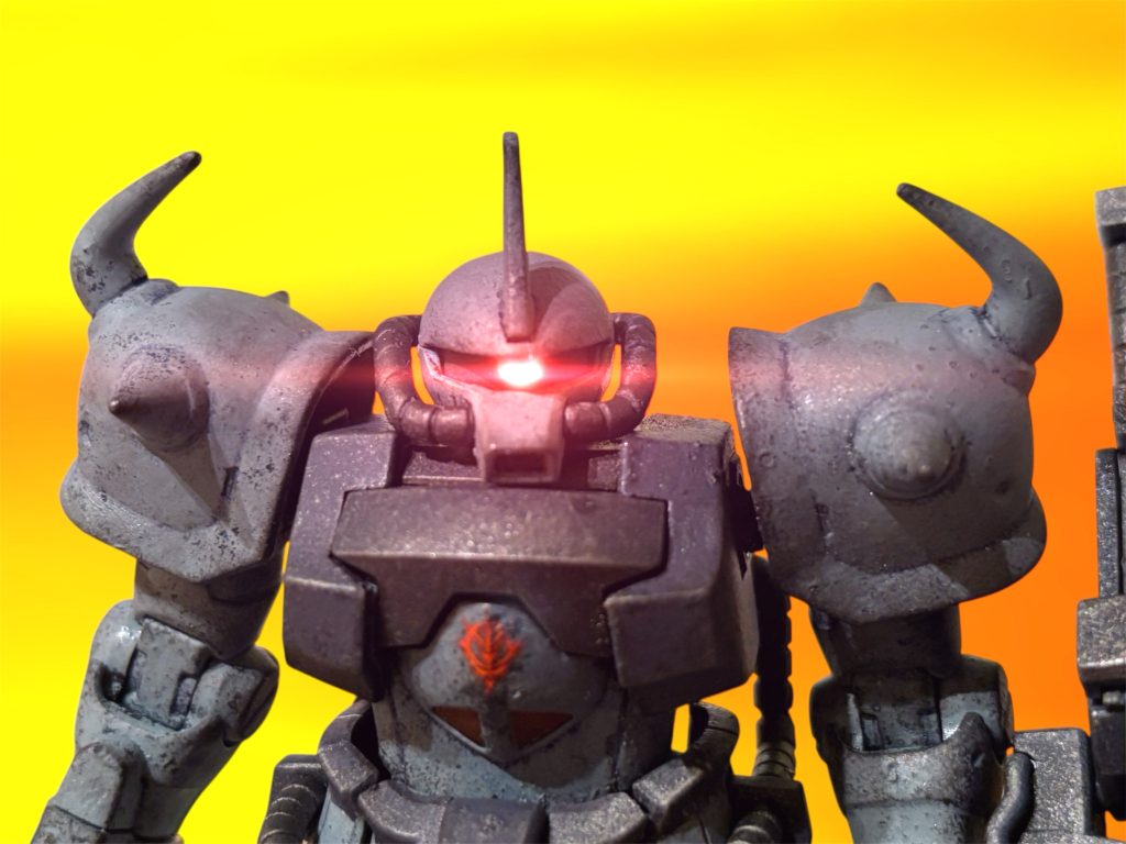 ガンダムよ、白い悪魔よ。来るなら来ればいい。この私、アーサー・クレイグが、あの夕日よりも赤く、この大地をお前の血に染めてやろうではないか———。 【#05 Before the storm / Nov.6.0079 fin.】