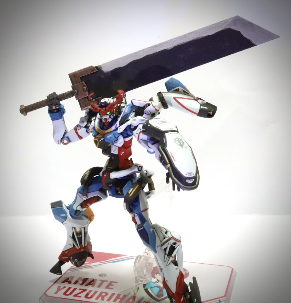 バスターソードを持たせてみました