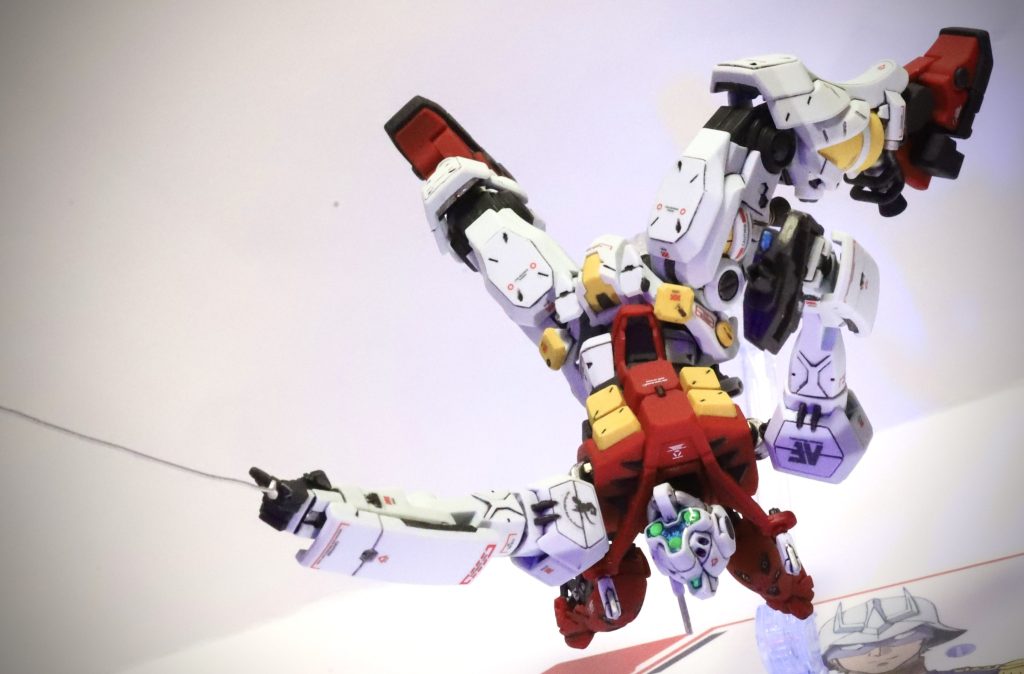 スティグマのワイヤーも1mmのアルミ線に交換