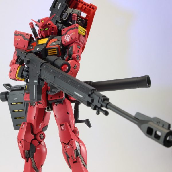 対艦ライフル装備 RG RX78-2 キャスバル専用ガンダム