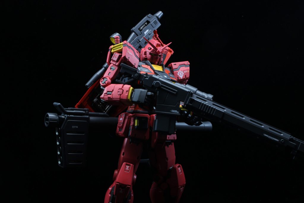 対艦ライフル装備 RG RX78-2 キャスバル専用ガンダム–3枚目/制作者:主夫プラ工房