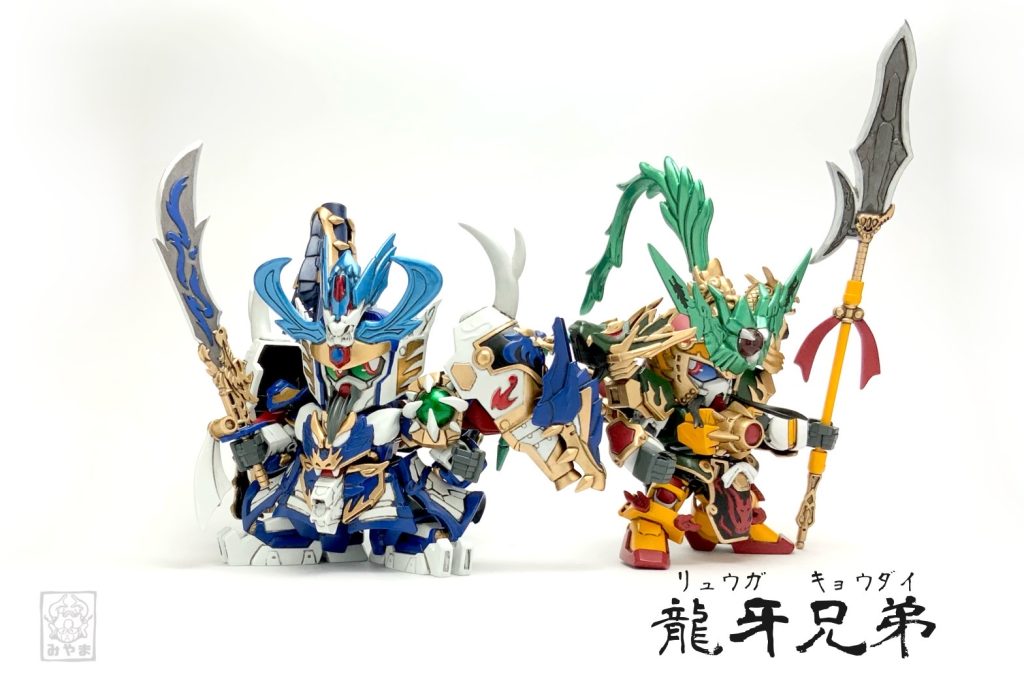 兄の武蒼龍、弟の飛翠閃!※飛翠閃は設定自体がオリジナルです