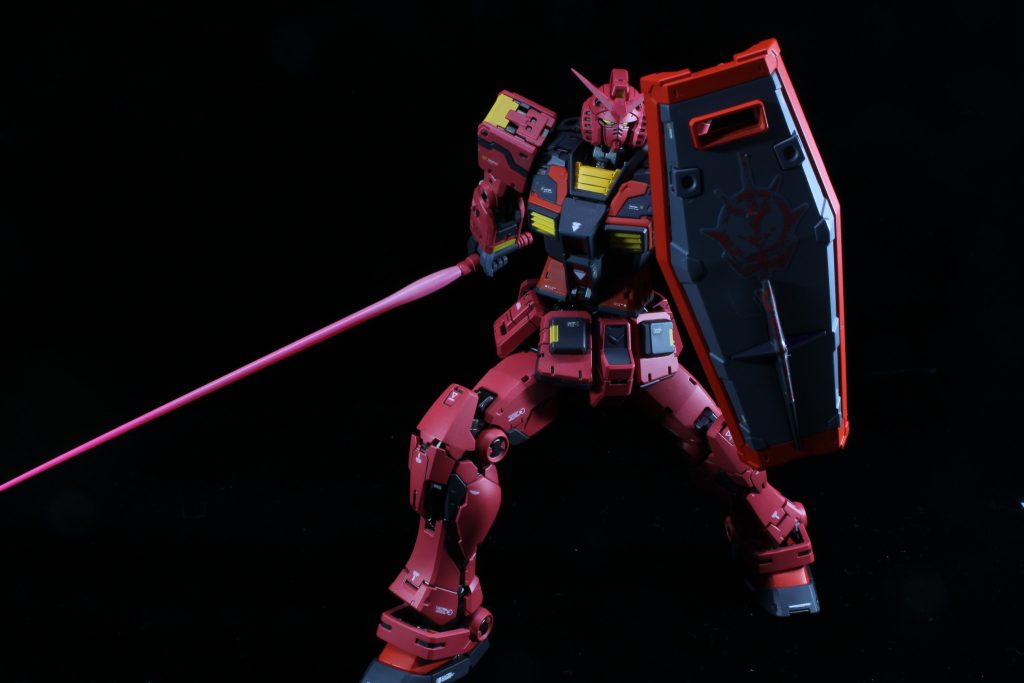 対艦ライフル装備 RG RX78-2 キャスバル専用ガンダム–5枚目/制作者:主夫プラ工房