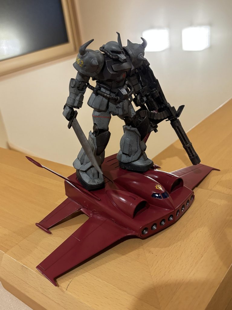 今回は説明と人物ばかりで面白く無いですね笑先日、本当に偶然手に入ったドダイのおかげで、このストーリーが思い浮かびました。相変わらず、軍事作戦の描写は素人の妄想でガバガバですが……笑次回、オデッサ編完結です。今回も最後までお付き合いいただきありがとうございました(gundam-kao6)