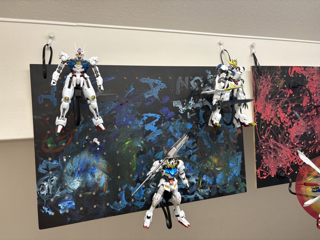 バルバトス組と並べて保存中