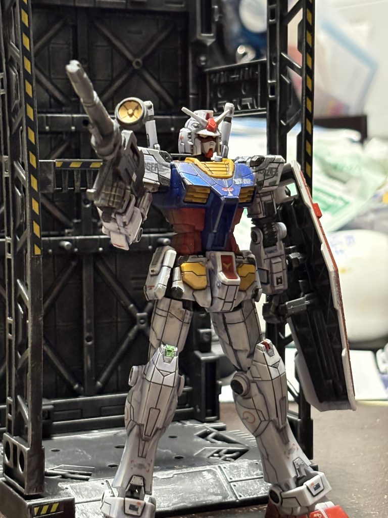 EG RX78F00 Eガンダム–4枚目/制作者：himawaripapa