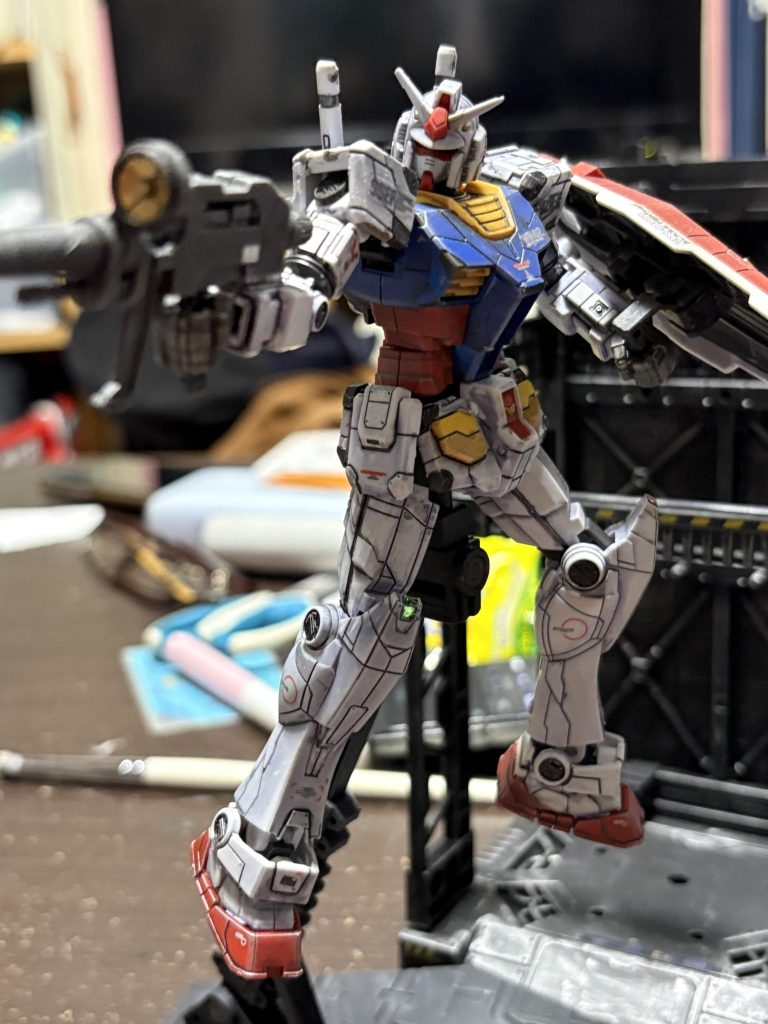 EG RX78F00 Eガンダム–2枚目/制作者：himawaripapa