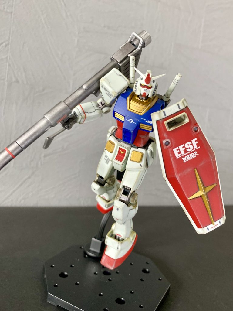 HGUC RX-78ガンダム–2枚目/制作者：MOK-KUN