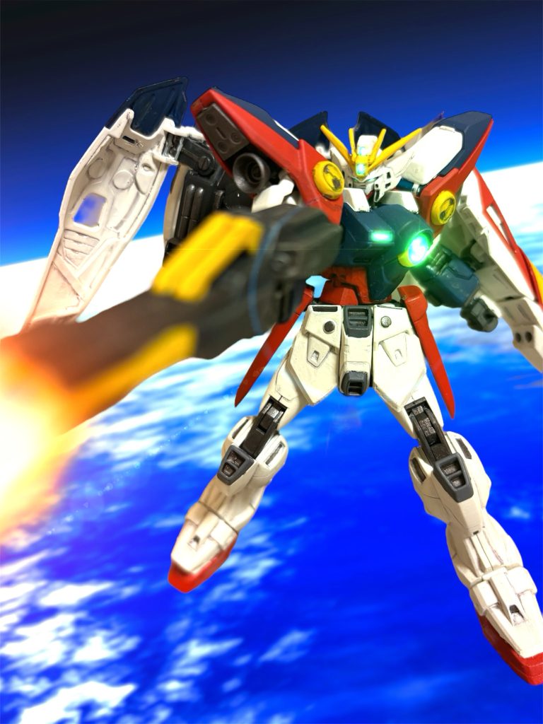 HGAC ウイングガンダムゼロ（ソリッドクリア塗り直し）–9枚目/制作者：押忍やすじろう