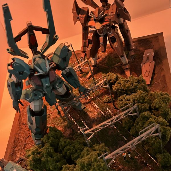 ジオラマ　「地球の魔女　slash」