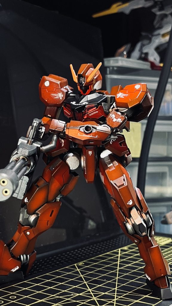 ガンヴォルヴァはモブ機体ですがフェイスがかなり好みで色んな武装を持たせたくなります