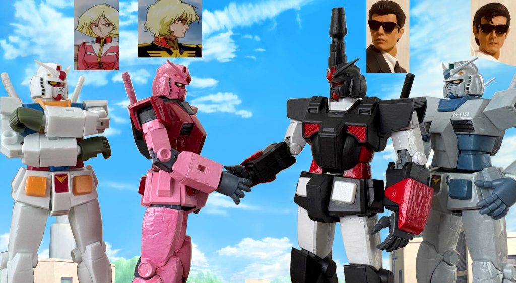 シャアはララァとシャリア・ブルを率いてホワイトベース隊に投降。シャアは仮面を取りセイラと和解し、タカとユージとは共同戦線を取る事にした。