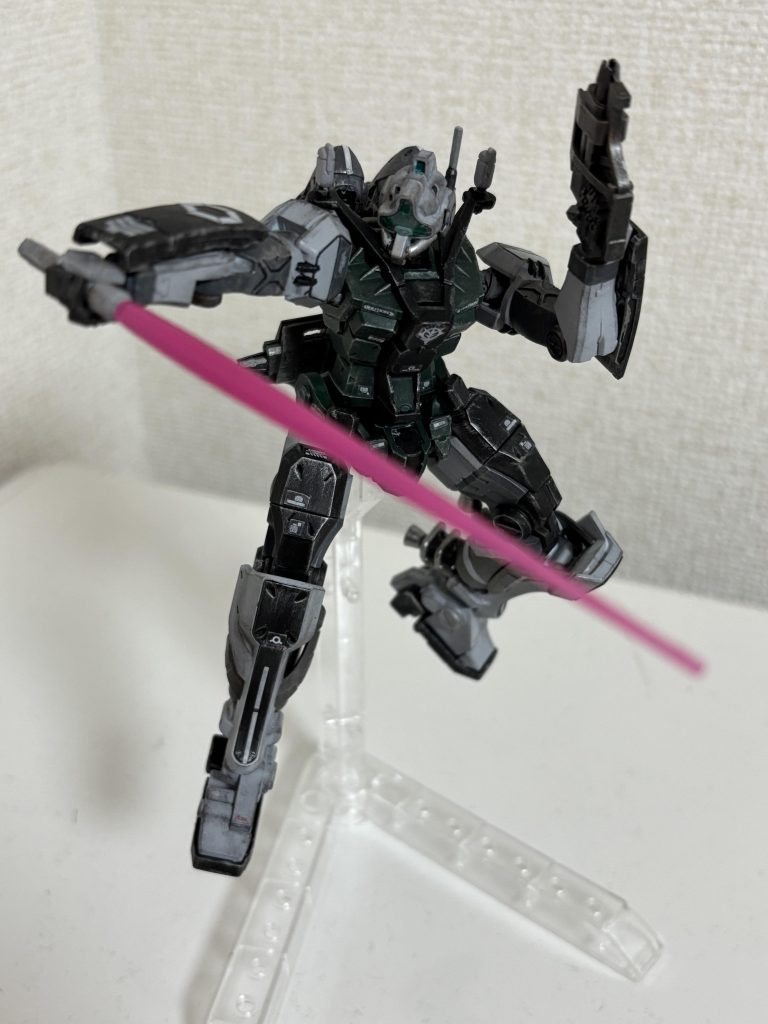 説明書のポージング