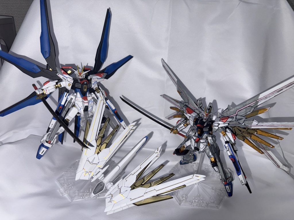 先に作ったストライクフリーダム弍式と