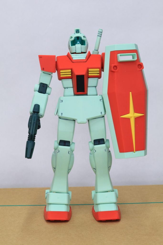 成型色のままですが、出来る限り合わせ目を消して墨入れ、艶消しトップコートで完成としました。